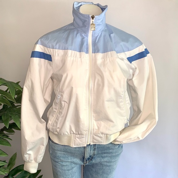 Vintage Jackets & Blazers - v i n t a g e :: Lightweight Retro Preppy Sporty Jacket